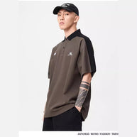 Herren Polo-Shirt mit modernem Strukturdesign und kontrastierenden Akzenten WW