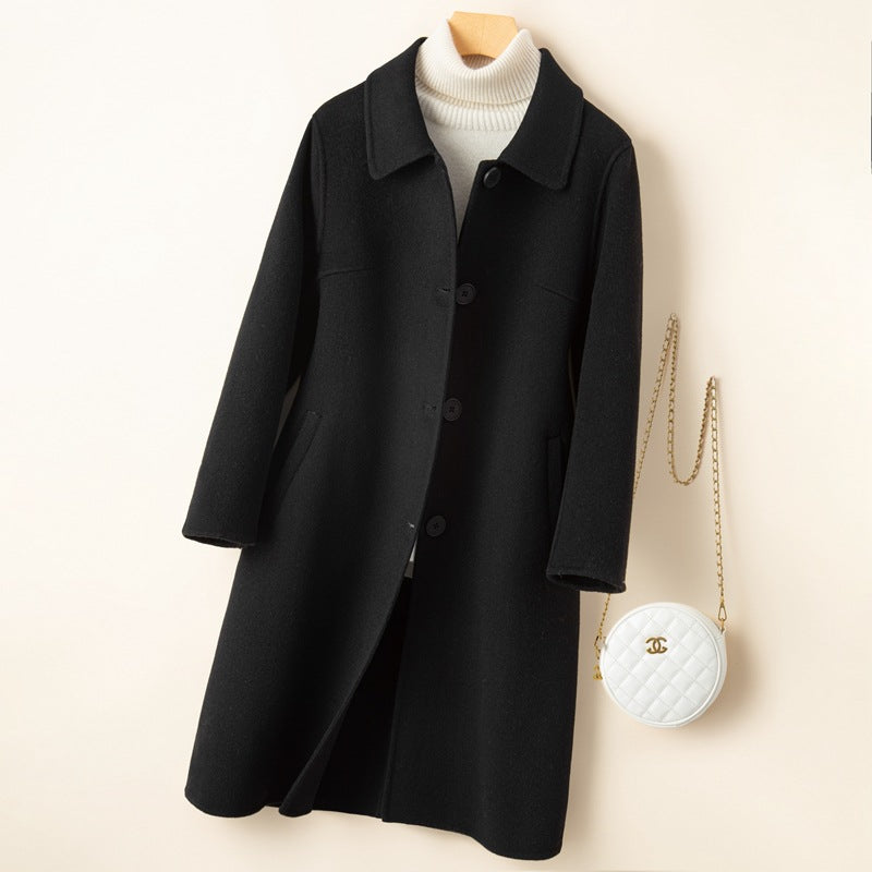 WW | Mantel mit Peter Pan Kragen