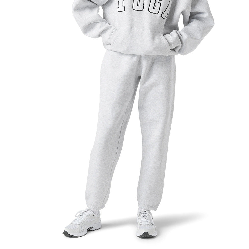 Damen Sportlicher Hoodie mit kreativem YOGA-Print WW