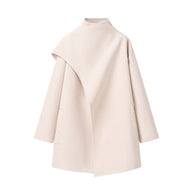 WW | Stehkragen Cape-Stil Mantel