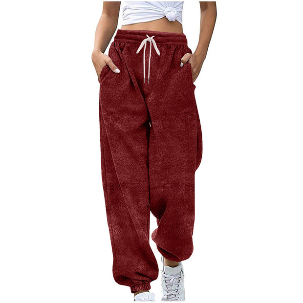 Damen bequeme Loungewear-Hosen WW