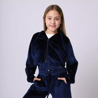 Damen Sportliches Fleece-Trainingsjacken-Set WW