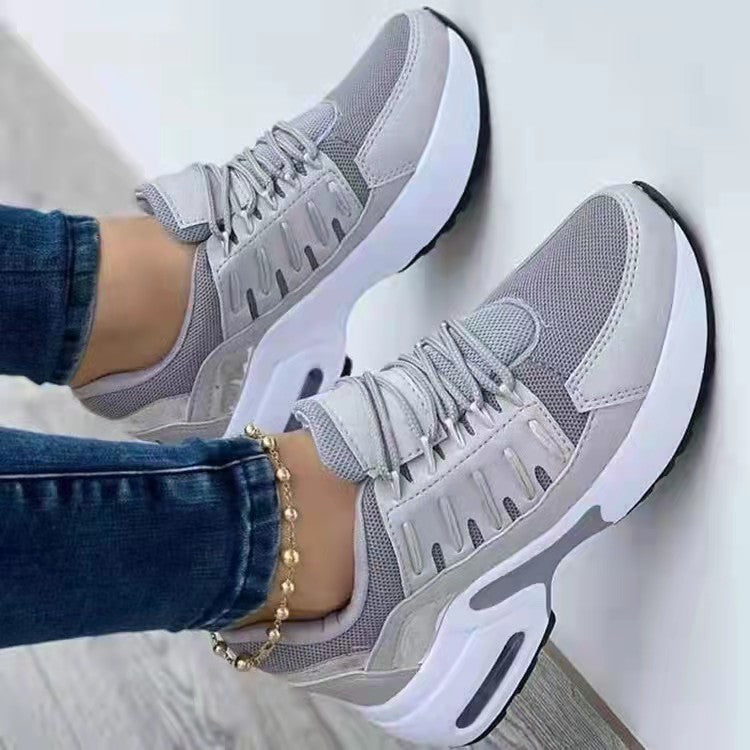 Damen Atmungsaktive Sneakers mit trendigem Design und stoßdämpfender Sohle WW