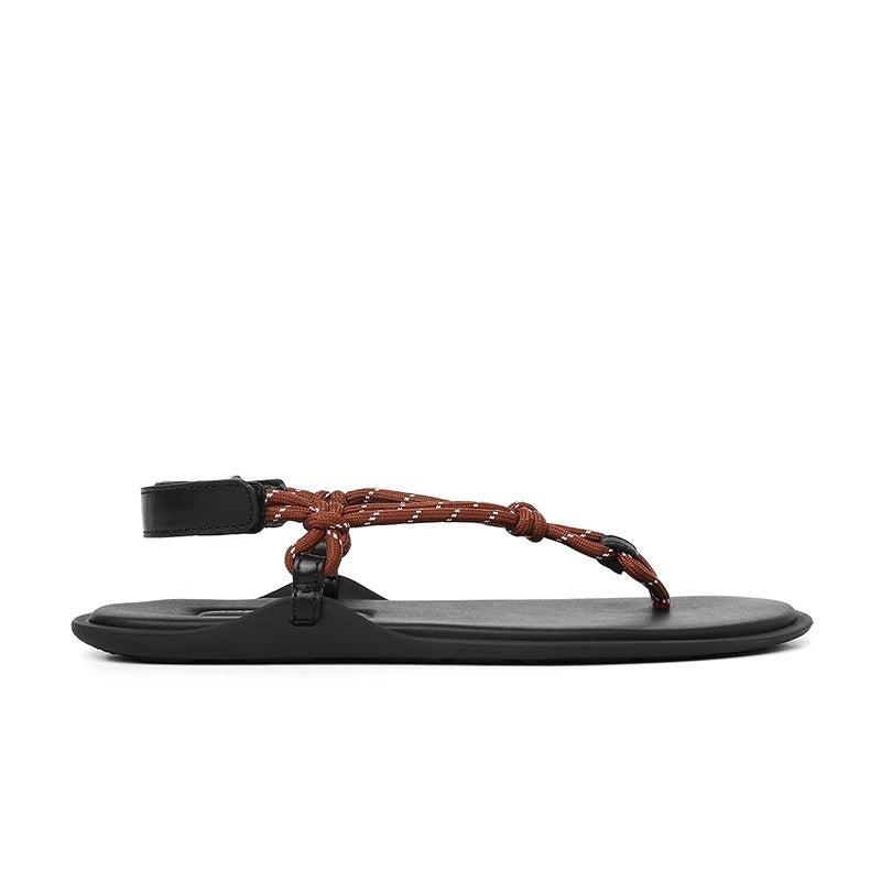 Herren Freizeit Sandalen mit Seilriemen WW