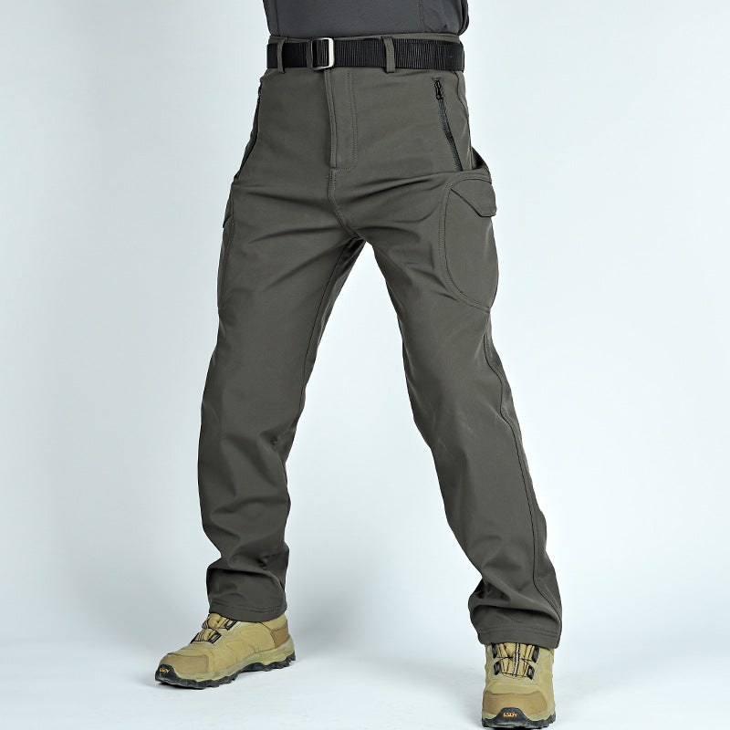 WW | Softshell Hose Für Männer Mit Mehreren Taschen Und Futter