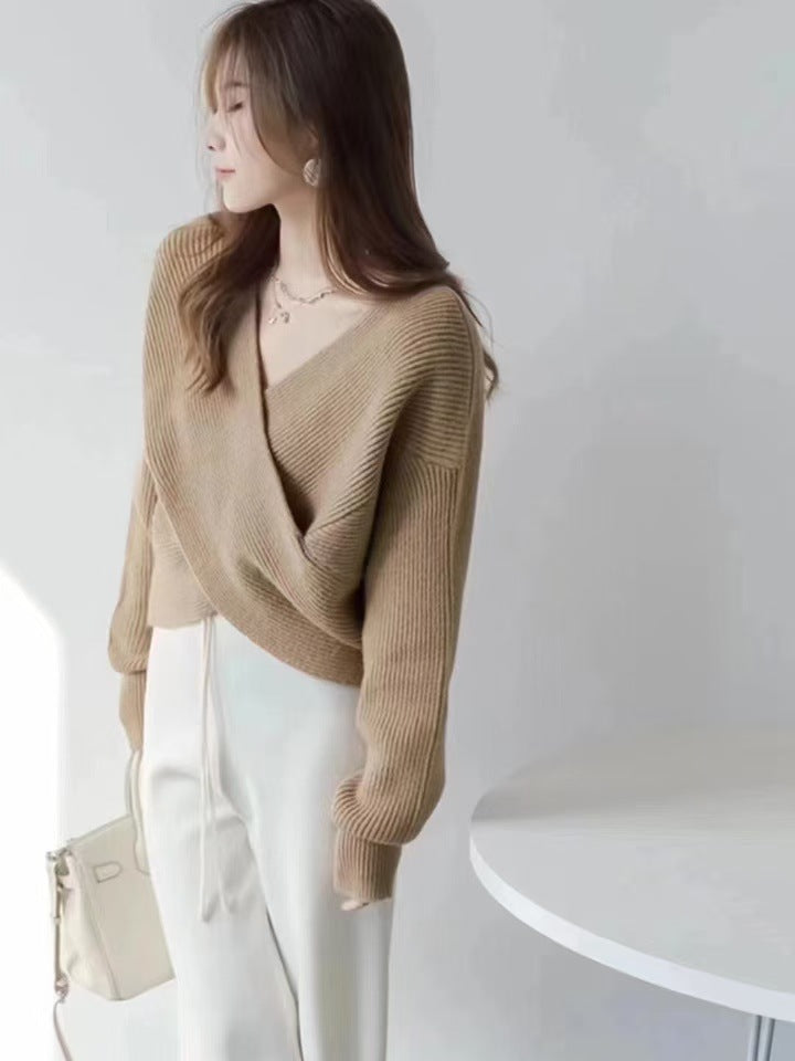 WW | Mein Herz Übergröße Crop-Pullover
