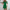 WW | Taillienverstellbares Ein-Schritt Rock Kurzarm Polyester Kleid