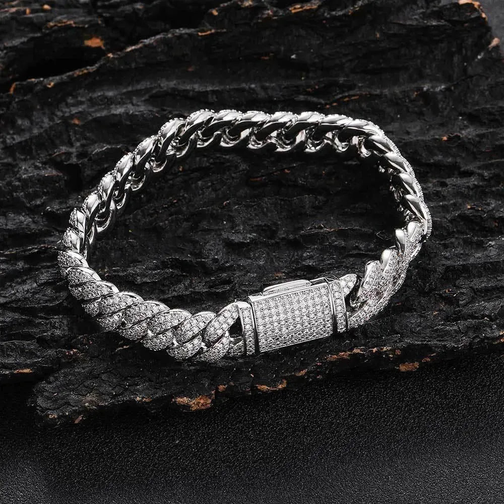 WW | Hip Hop Fashion Schmuckarmband mit Zirkonia