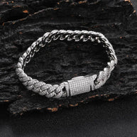 WW | Hip Hop Fashion Schmuckarmband mit Zirkonia