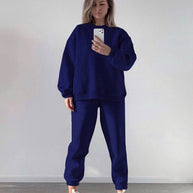 Damen bequemer und trendiger Sweatanzug WW