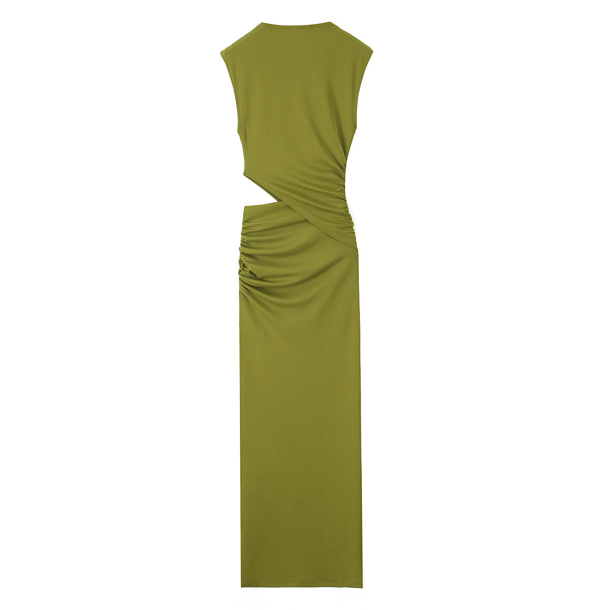 Damen Maxikleid mit elegantem Wickeldesign und raffinierten Raffungselementen WW