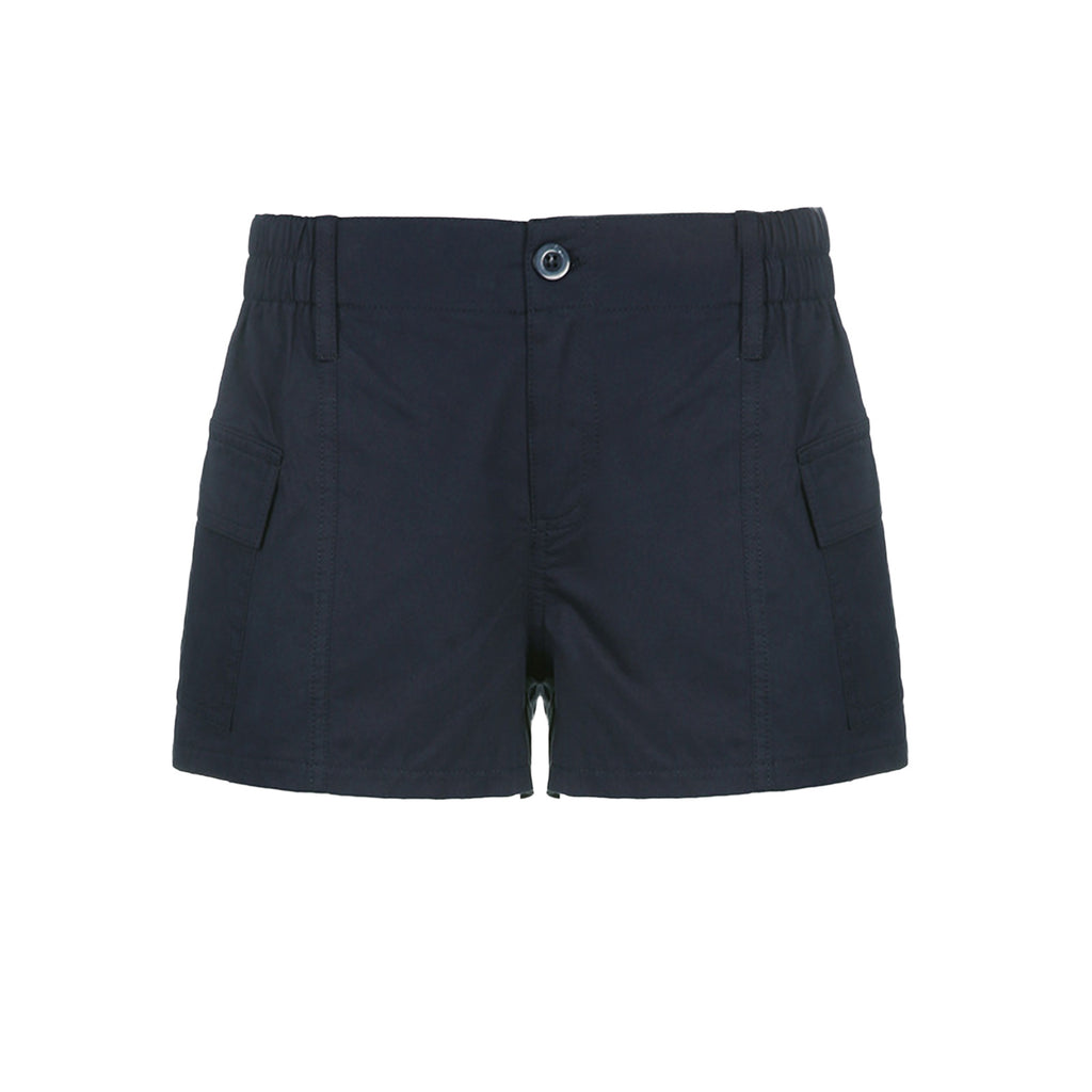 Damen Cargo-Shorts mit praktischen Taschen und elastischem Bund WW