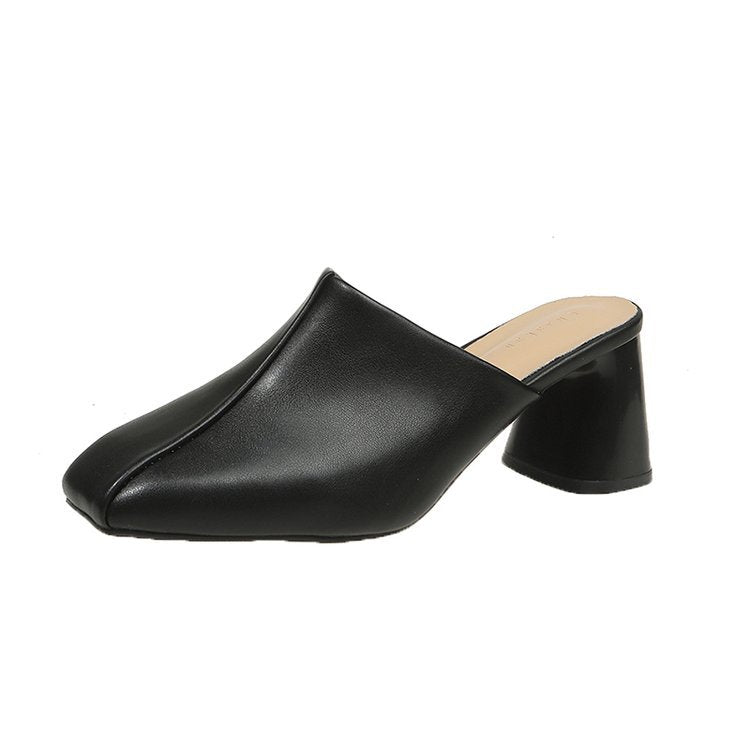 Damen Elegante Mules mit modernem Design und komfortabler Absatzhöhe W&W Mode