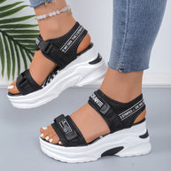 Damen Sportliche Sandalen mit innovativer Dämpfung und verstellbaren Riemen WW