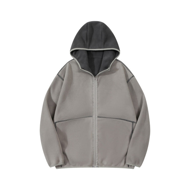 W&W Mode - Lässige lockere Frauen Kapuzenjacke