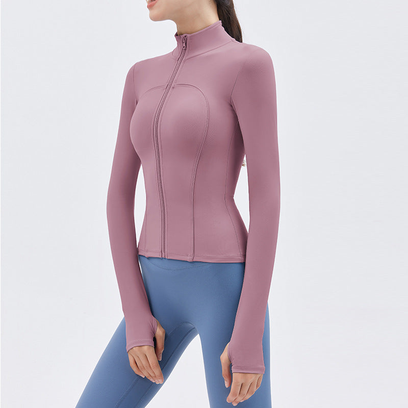 Damen Funktionsjacke mit mittlerer Länge und hohem Kragen WW