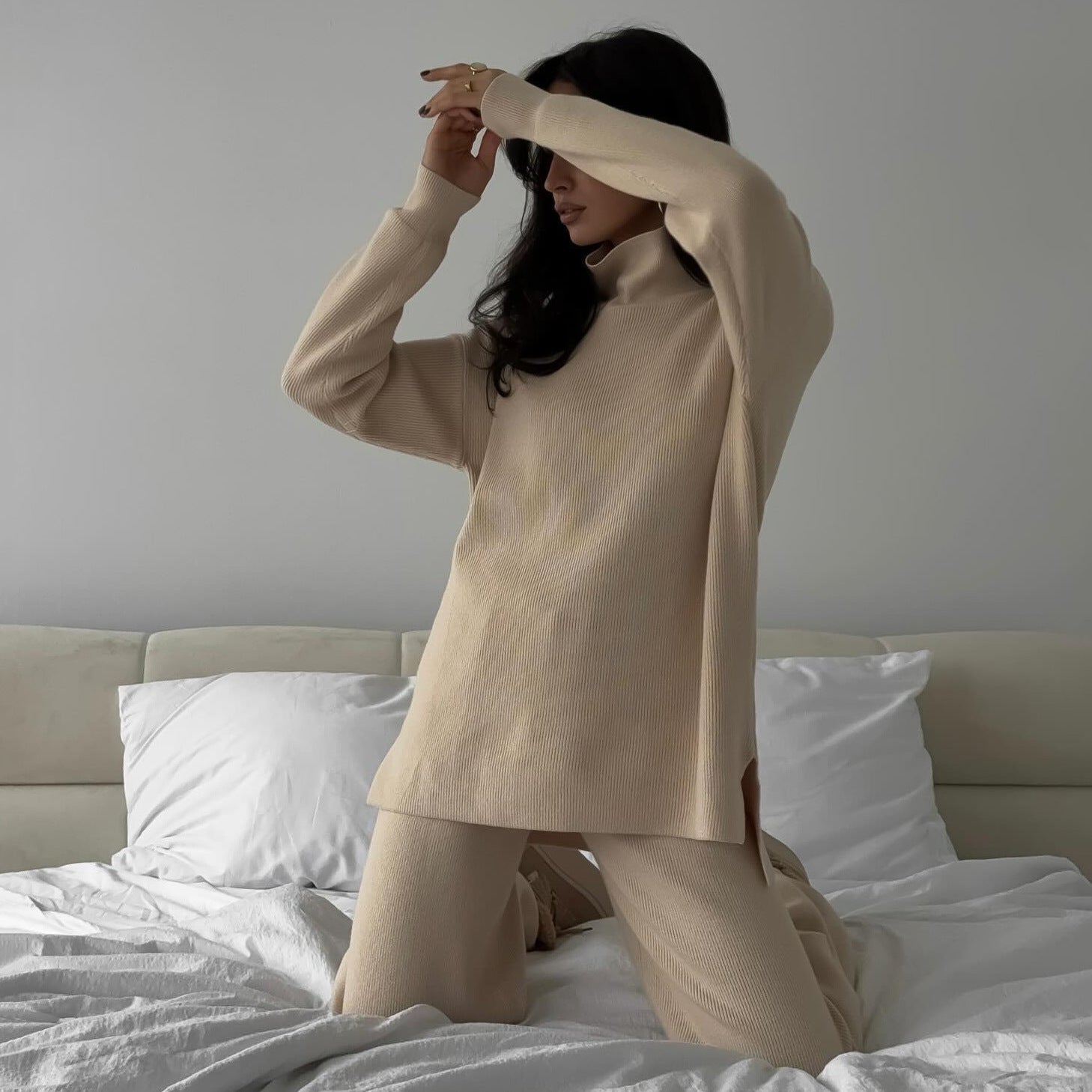 Damen Relaxed-Fit Strickanzug WW