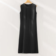 Damen Sleek Satin Maxikleid WW