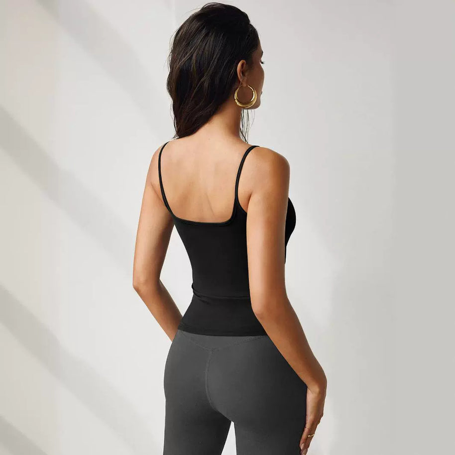 Damen Spaghettiträger Top mit anpassungsfähiger Passform WW