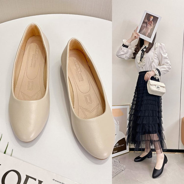 Damen klassische Ballerinas mit ergonomischer Fußbett-Technologie und schickem Design W&W