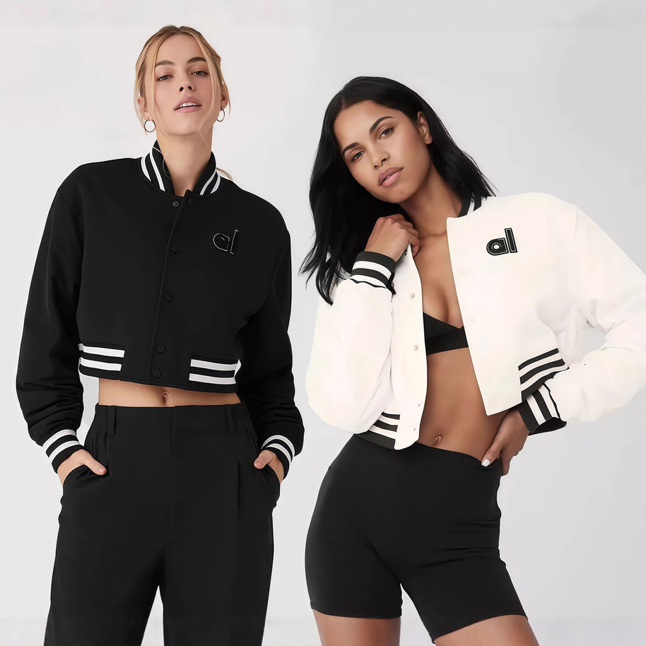 Damen sportliche Bomberjacke im modernen Design WW