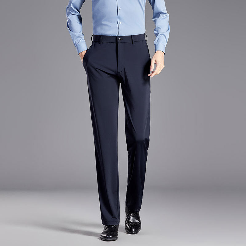 WW | Anzughose Slim Fit Seidenmischung Knitterfrei Gerade Schnitt