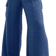 Damen Cargo-Hose aus leichtem Jersey WW