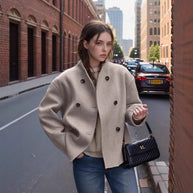 Damen Stiefel im modernen Denim-Stil WW