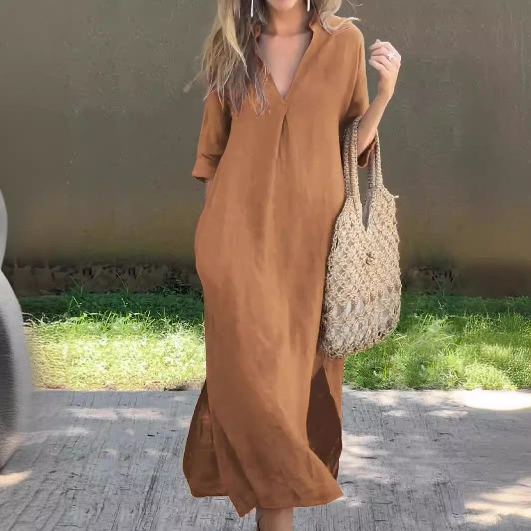 Damen Maxikleid