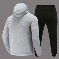 Damen Sportliches Hoodie- und Jogginghose-Set mit kreativen Grafikdesigns WW