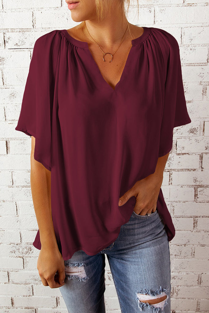 Damen Elevated Blouson Top WW