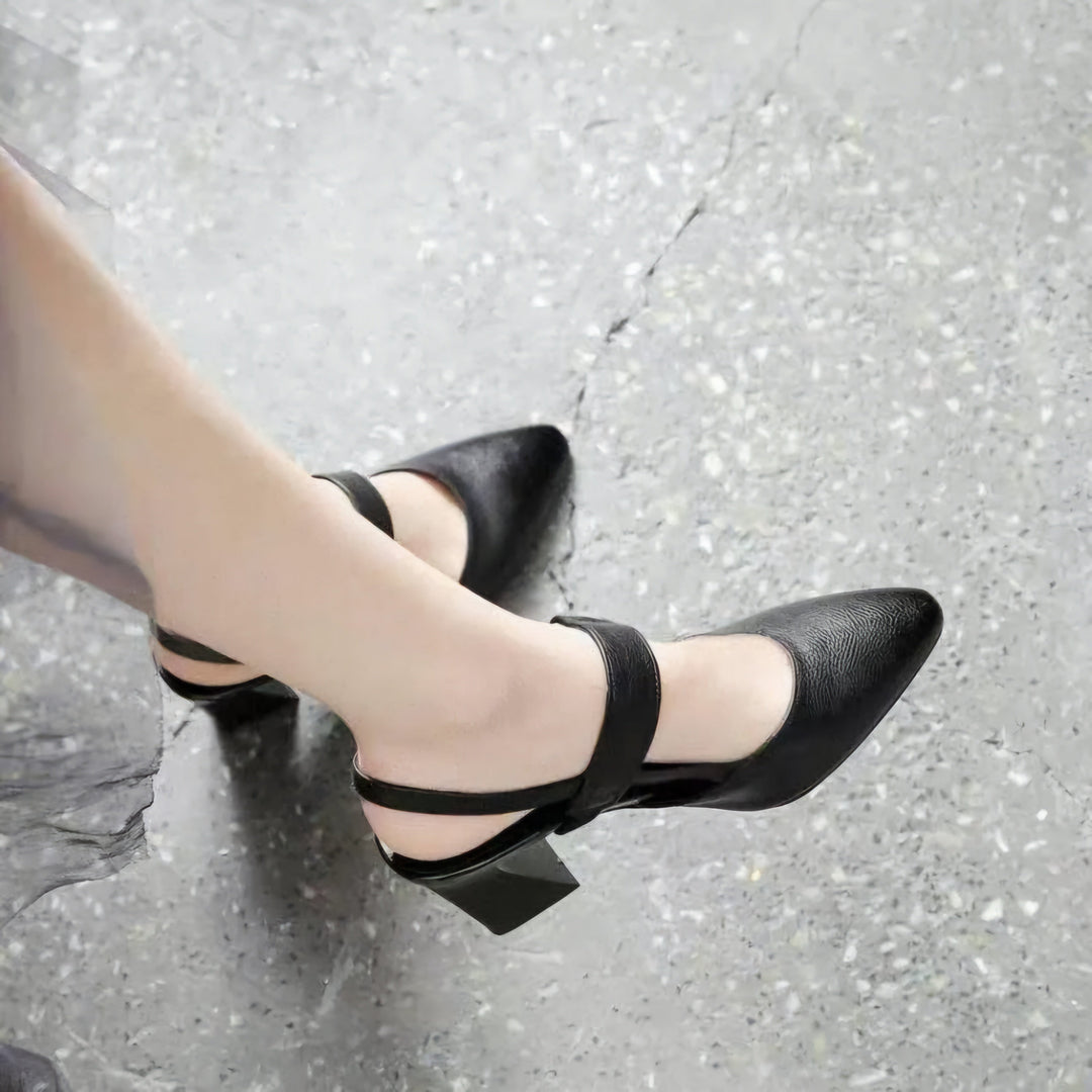 W&W Mode | orthopädische Sandalen mit Absatz