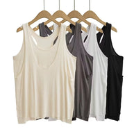 Damen sportliches Tanktop mit asymmetrischem Rückendesign WW