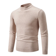 Herren Rollkragenpullover aus weichem Strickmaterial WW