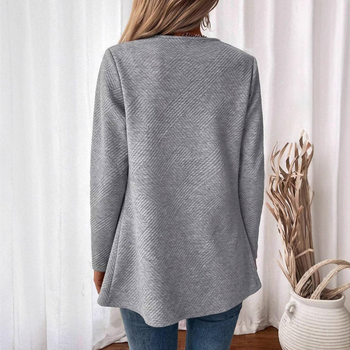 W&W Mode | Einfaches Temperament Pendeln Schlanke Passform Cardigan Jacke Oberbekleidung