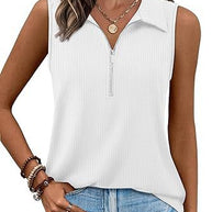 Damen Poloshirt mit Zipper WW