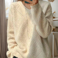 Damen Strickpullover mit strukturierter Verarbeitung und weichem Griff WW