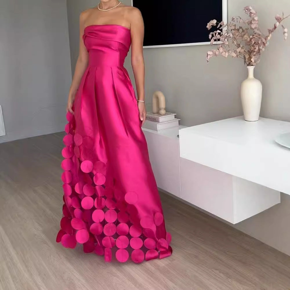 Damen Abendkleid mit aufregendem schichten Design und raffinierten Details WW