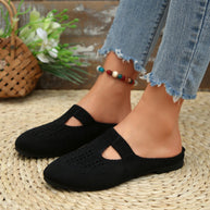 Damen Atmungsaktive Mules mit modischem Luftdurchlässigkeitsdesign WW