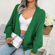 Damen Strickjacke mit oversized Schnitt WW