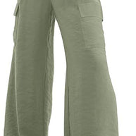 Damen Cargo-Hose aus leichtem Jersey WW
