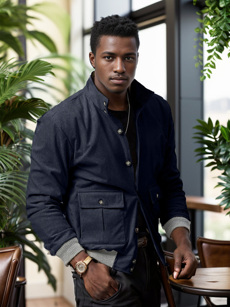 Herren sportliche Steppjacke WW