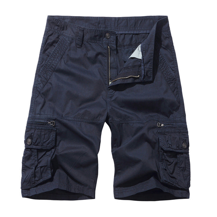 Herren Cargo-Shorts mit Mehrfachtaschen-Design W&W Mode