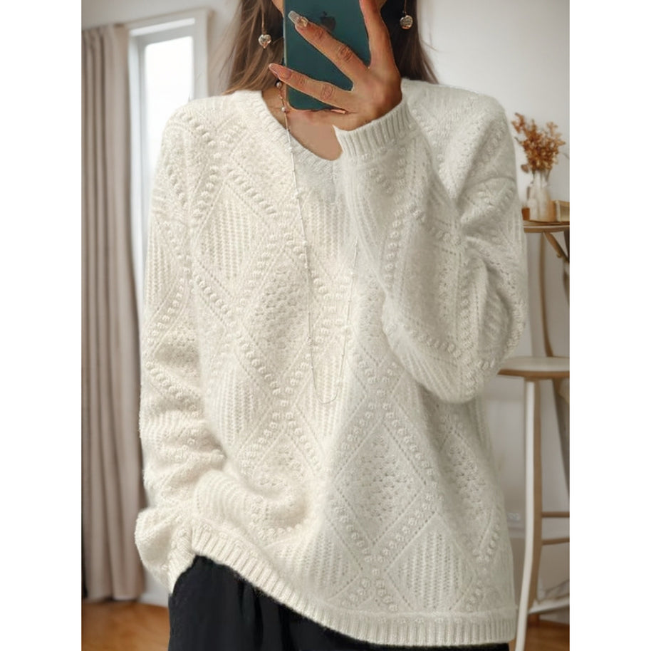 Damen Strickpullover mit strukturierter Verarbeitung und weichem Griff WW