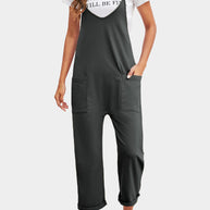 Damen entspannter Jumpsuit mit praktischen Taschen und lässigem Schnitt WW
