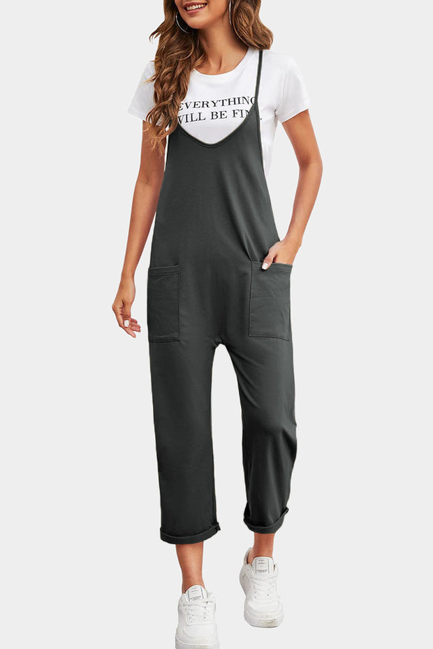 Damen entspannter Jumpsuit mit praktischen Taschen und lässigem Schnitt WW