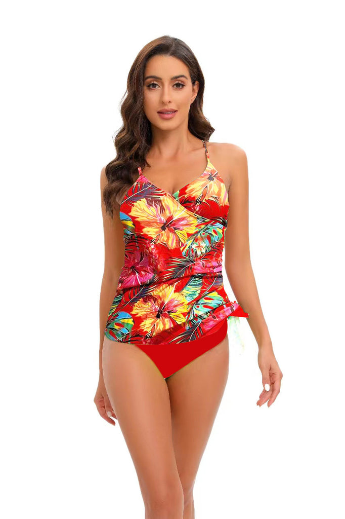 Damen Tropical Floral Swim Tankini WW