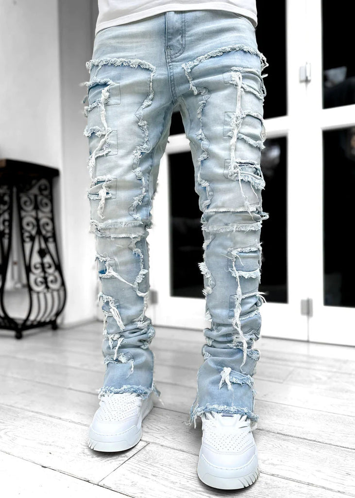 Herren ripped Jeans im urbanen Stil WW