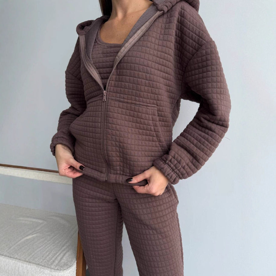 Damen bequemer und modischer Sweat-Anzug WW