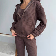 Damen bequemer und modischer Sweat-Anzug WW